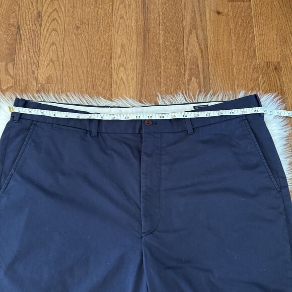 Polo Golf Ralph Lauren Men’s 42x30 Golf Tailored Fit Navy Blue Chino Pants Khaki - Picture 6 of 9